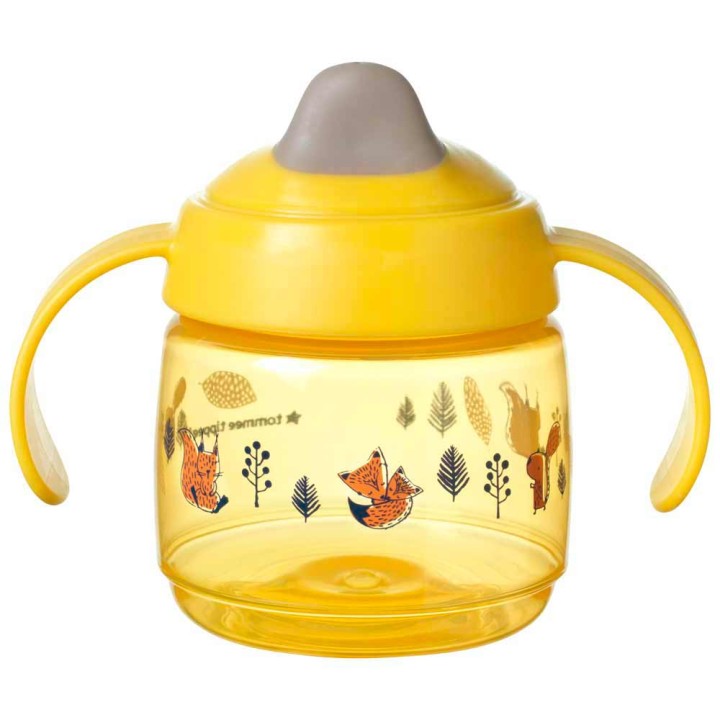 Чашка Tommee Tippee Superstar Sippee 190 мл 4 мес Желтая (TT0388)