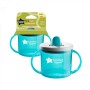 Чашка Tommee Tippee First с ручками 190 мл 4 мес Голубая (TT0049-ALBASTRU)