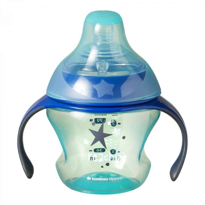 Чашка Tommee Tippee Transition со сменным носиком 150 мл 4-7 мес Голубая (TT0052-3-ALBASTRU)