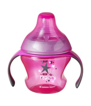 Чашка Tommee Tippee Transition со сменным носиком 150 мл 4-7 мес Розовая (TT0052-3-ROZ)
