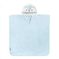 Полотенце-пончо Tommee Tippee Splashtime Penny the Penguin 2-4 года Голубое (TT0309)