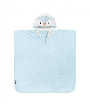 Полотенце-пончо Tommee Tippee Splashtime Penny the Penguin 2-4 года Голубое (TT0309)