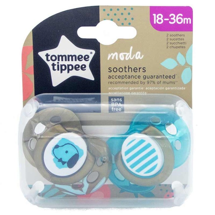Пустышка Tommee Tippee Moda 18-36 мес 2 шт (TT0263)