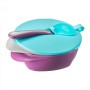 Тарелки Tommee Tippee с крышкой и ложкой 6 мес 2 шт (TT0130)