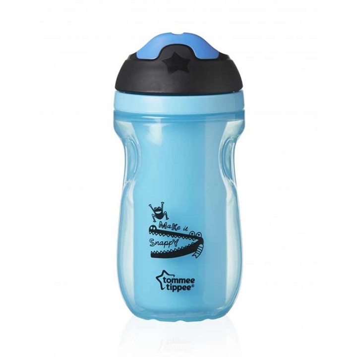 Термочашка Tommee Tippee Explora 260 мл 12 мес Голубая (TT0079-2-ALBASTRU)
