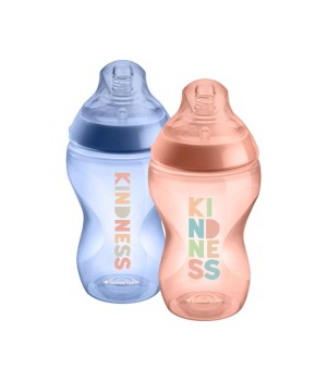 Набор бутылочек Tommee Tippee Closer to Nature Kindness 2 шт х 340 мл (TT0040)