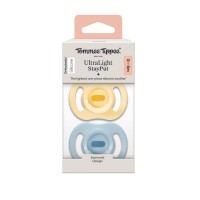 Пустышка Tommee Tippee  Ultra-Light StayPut 0-6 мес 2 шт (TT0529)