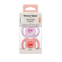 Пустышка Tommee Tippee Ultra-Light StayPut 0-6 мес 2 шт (TT0531)
