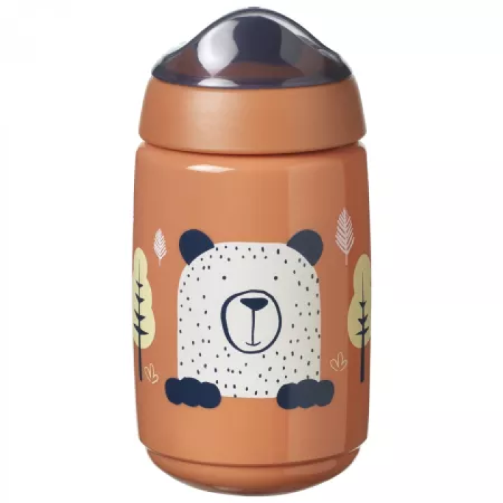 Чашка Tommee Tippee SUPERSTAR с носиком 390 мл 12 мес розовая (TT0375)