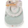 Слюнявчик Tommee Tippee Comfee Fit хлопковый 0 мес 2 шт (TT0425-ALB/VERDE)