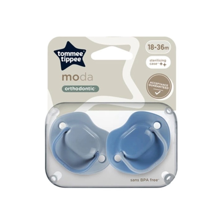Пустушка Tommee Tippee MODA Orthodontic 18-36 міс 2 шт (TT0502)