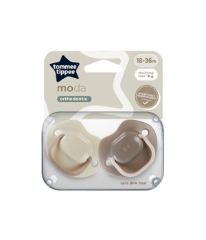 Пустышка Tommee Tippee MODA Orthodontic 18-36 мес 2 шт (TT0501)