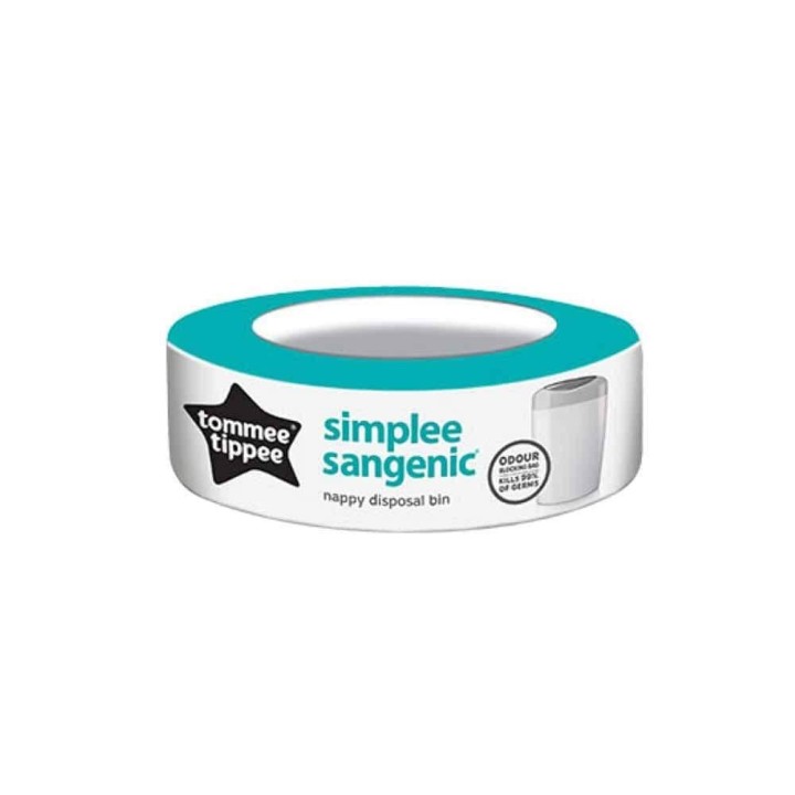 Касета змінна Tommee Tippee Sangenic Simplee для накопичувача підгузків 1 шт (TT0124)