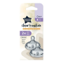 Соски Tommee Tippee Closer to Nature 0+ мес. медленный поток 2 шт (TT0378)